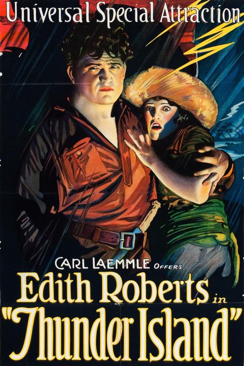 Thunder Island 1921 official movie poster
