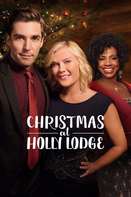 Christmas at Holly Lodge 2017 official movie poster
