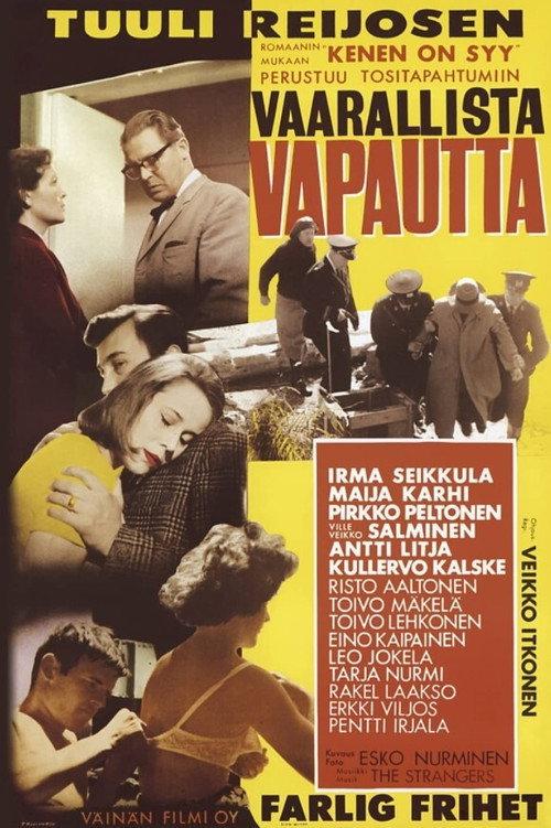 Vaarallista vapautta 1962 official movie poster