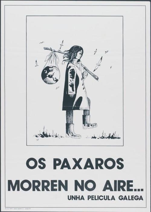 Os paxaros morren no aire 1978 official movie poster
