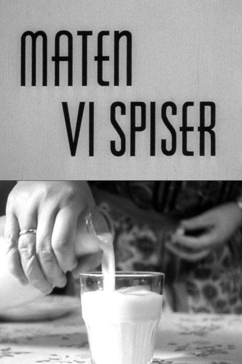 Oslofilm: Maten vi spiser 1953 official movie poster