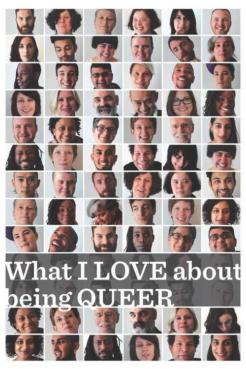 What I LOVE about being QUEER 2012 official movie poster