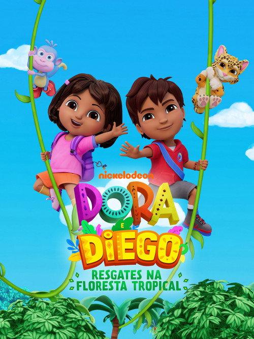 Dora & Diego: Rainforest Rescues 2025 official movie poster
