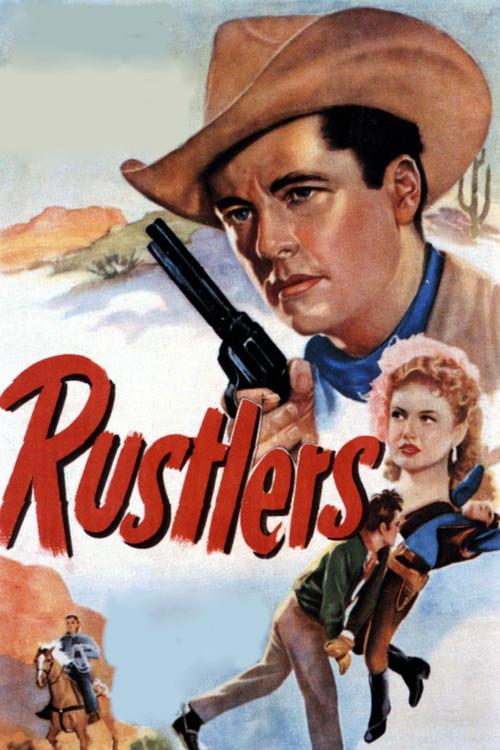 Rustlers 1949 official movie poster