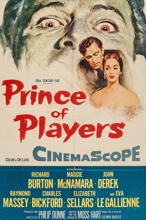Prince of Players 1955 official movie poster