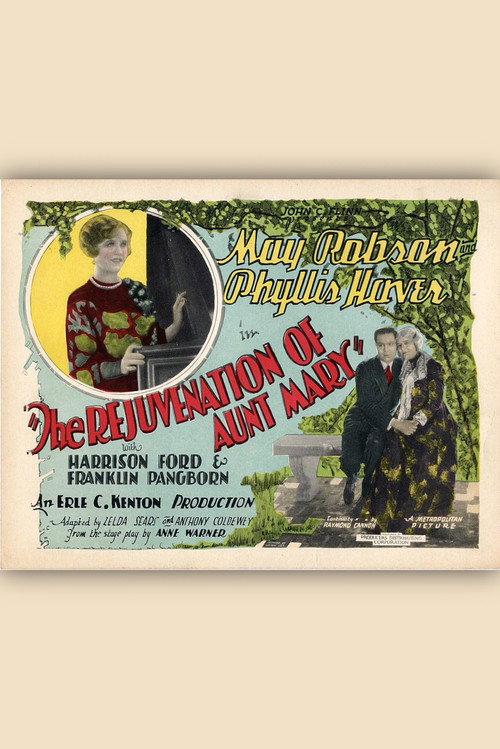 The Rejuvenation of Aunt Mary 1916 official movie poster