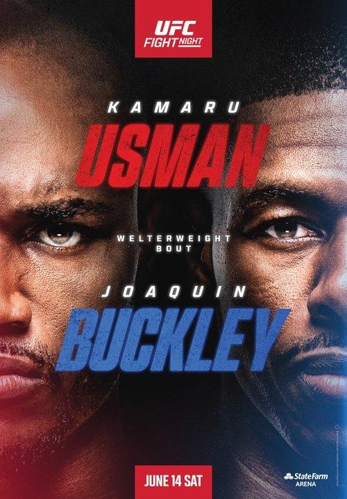UFC on ESPN 69: Usman vs. Buckley 2025 official movie poster