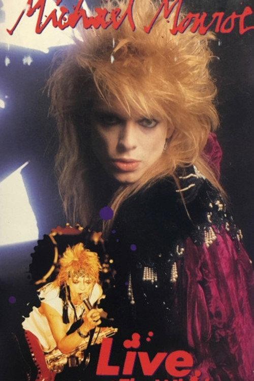 Michael Monroe Live At The Whisky 1989 1989 official movie poster