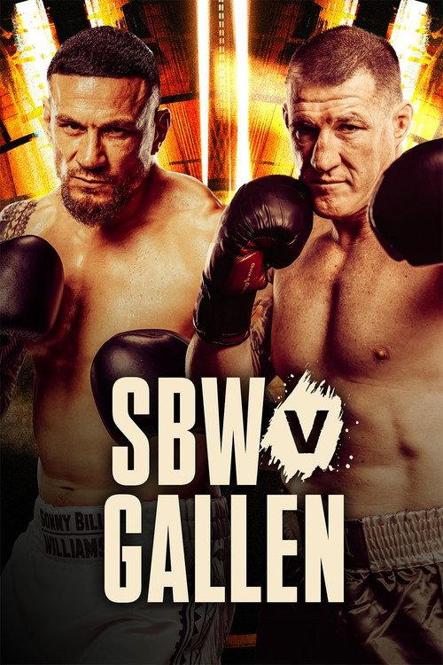 Sonny Bill Williams vs. Paul Gallen 2025 official movie poster