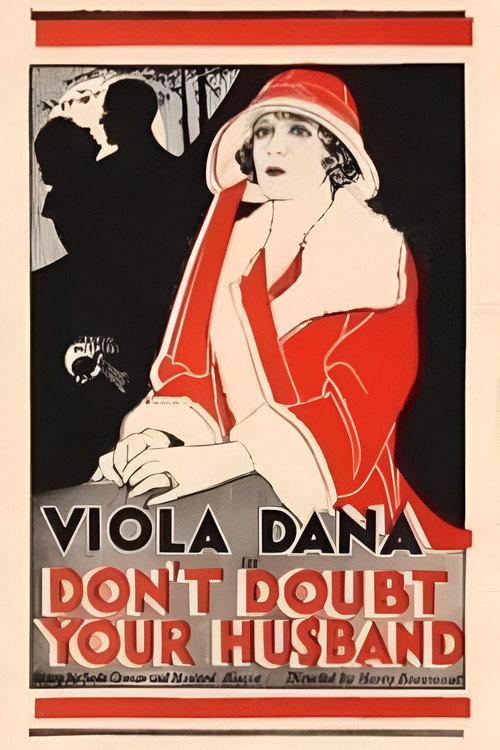 Don't Doubt Your Husband 1924 official movie poster