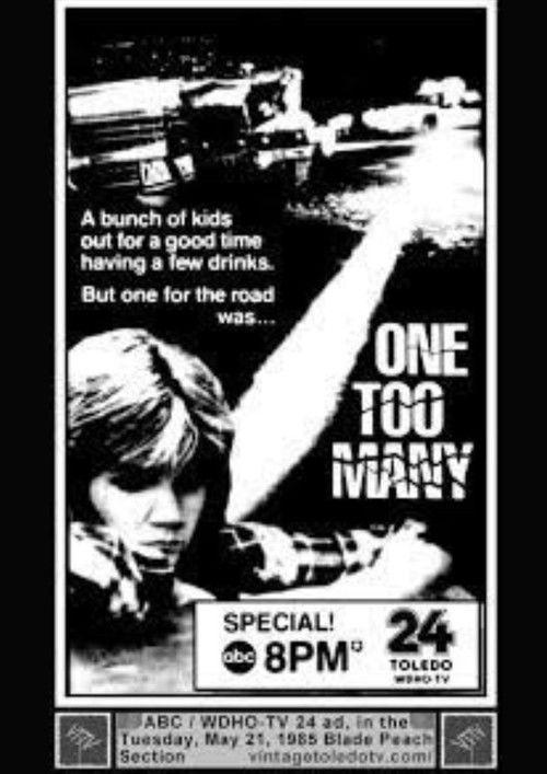 One Too Many 1985 official movie poster
