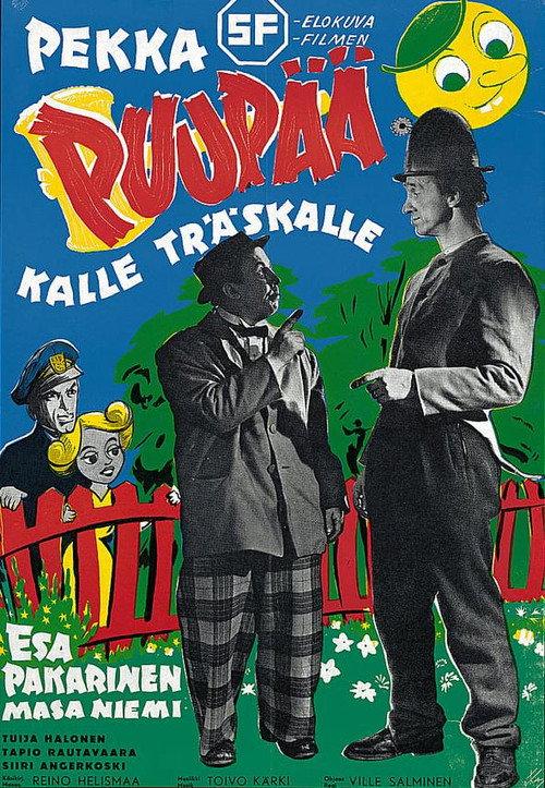 Pekka Puupää 1953 official movie poster