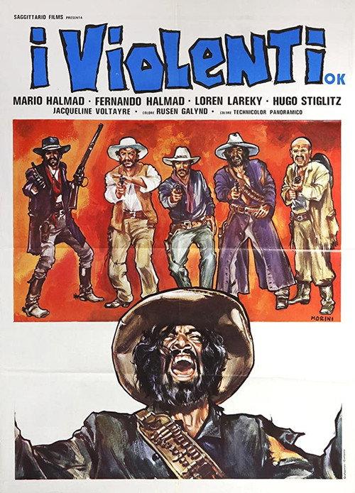 Los Desalmados 1971 official movie poster