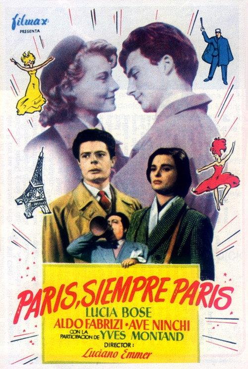 Paris Is Always Paris 1951 official movie poster