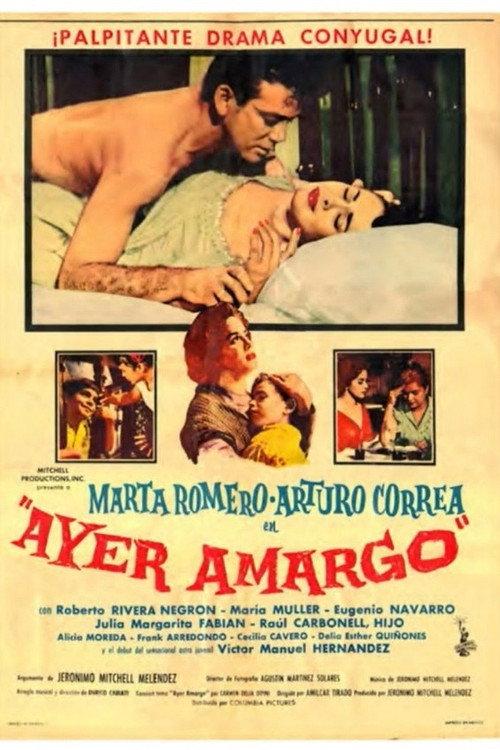 Bitter Yesterday 1960 official movie poster