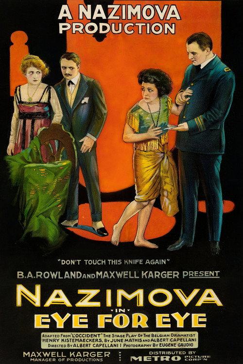Eye for Eye 1918 official movie poster