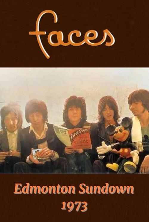 Faces: Live at Edmonton Sundown 1973 official movie poster