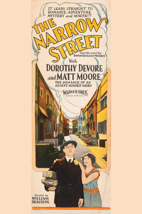 The Narrow Street 1925 official movie poster