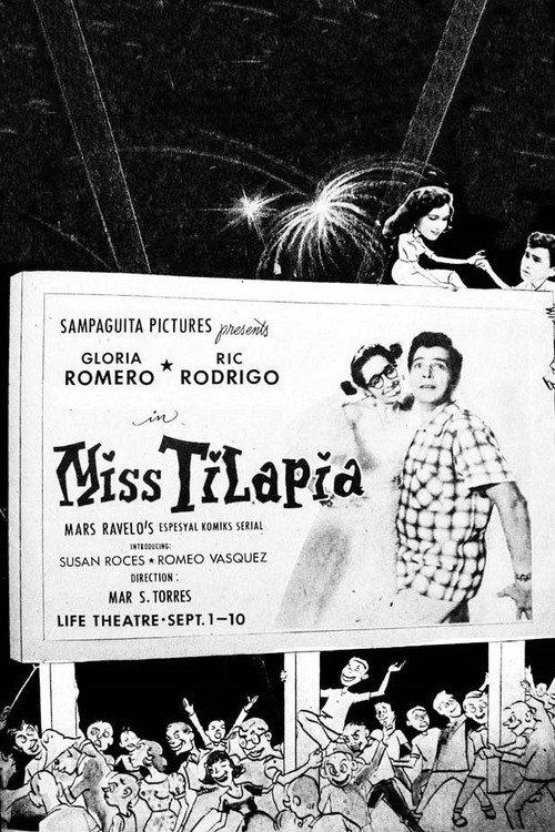 Miss Tilapia 1956 official movie poster