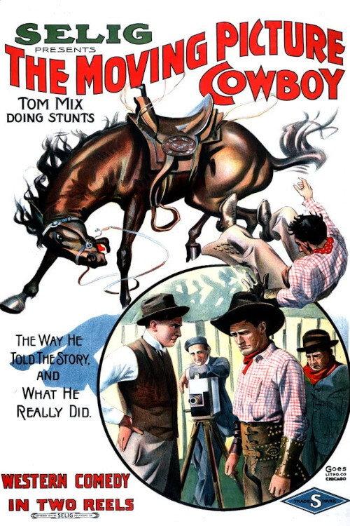 The Moving Picture Cowboy 1914 official movie poster