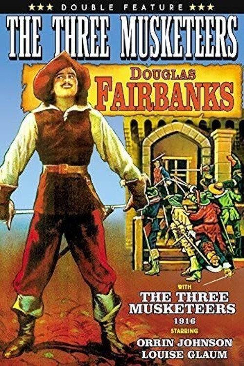 The Three Musketeers 1916 official movie poster