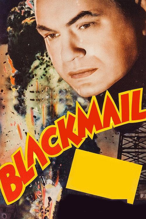Blackmail 1939 official movie poster