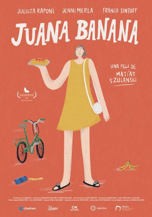 Juana Banana 2022 official movie poster