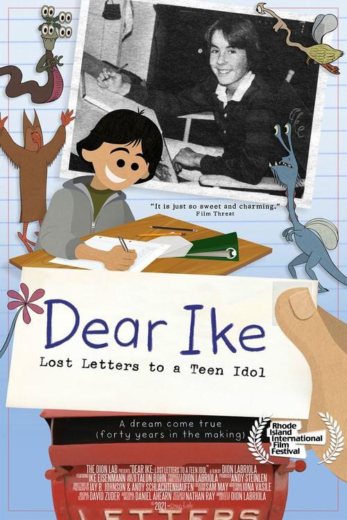 Dear Ike: Lost Letters to a Teen Idol 2021 official movie poster