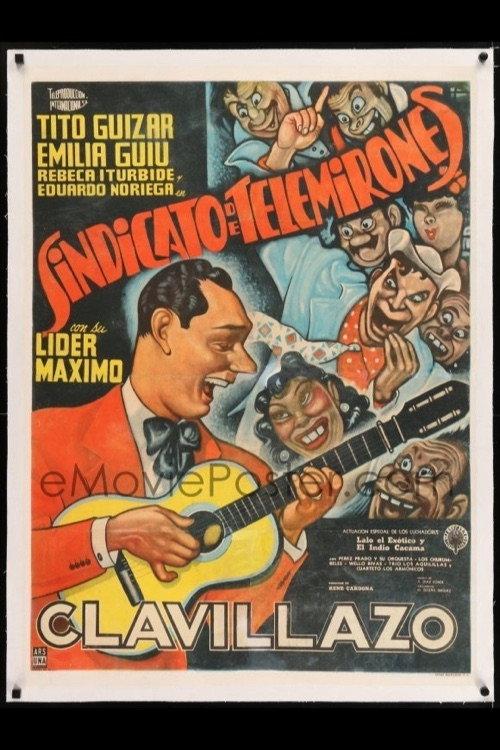 Sindicato de telemirones 1954 official movie poster