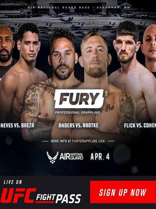 Fury Pro Grappling 9 2024 official movie poster