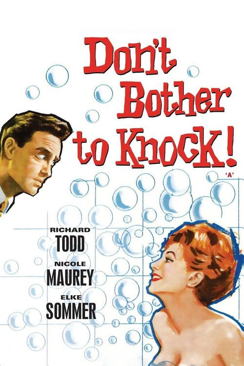 Don't Bother to Knock 1961 official movie poster