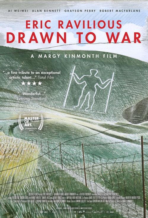 Eric Ravilious: Drawn to War 2022 official movie poster