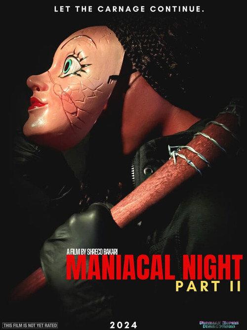 Maniacal Night: Part II official movie poster