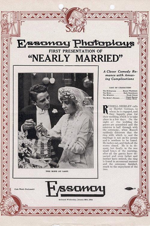 Nearly Married 1914 official movie poster