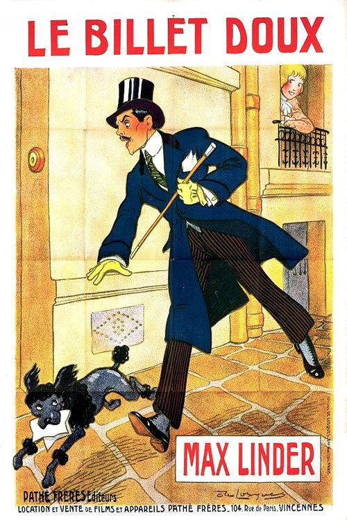 Le billet doux 1913 official movie poster