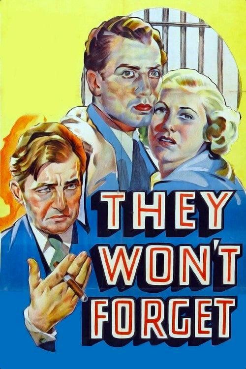 They Won't Forget 1937 official movie poster
