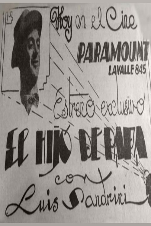 El hijo de papá 1933 official movie poster