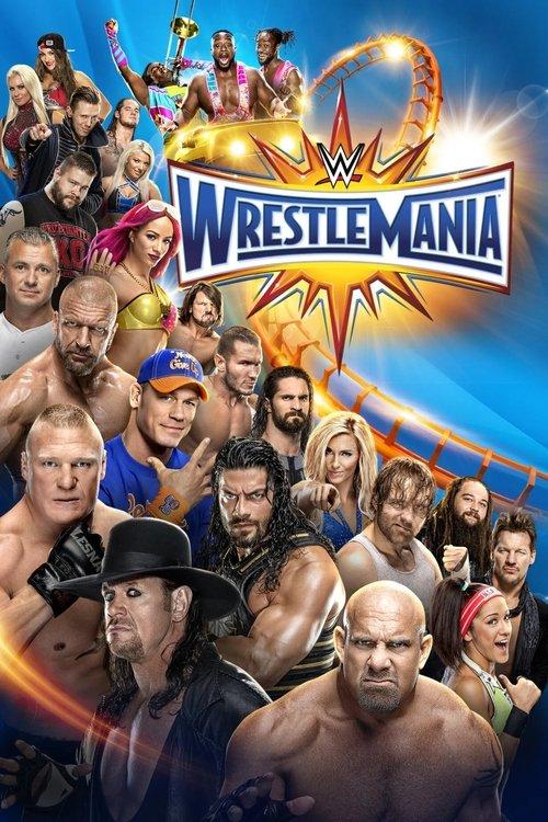 WWE WrestleMania 33 2017 official movie poster