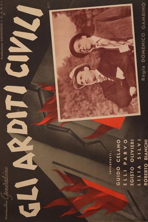 Arditi civili 1940 official movie poster