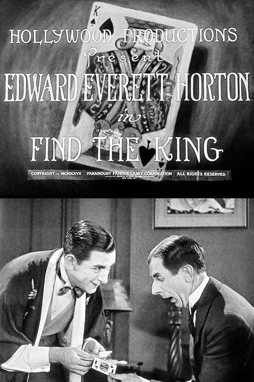 Find the King 1927 official movie poster