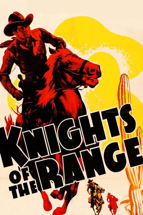 Knights of the Range 1940 official movie poster