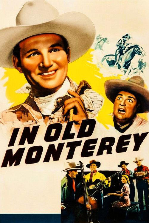 In Old Monterey 1939 official movie poster