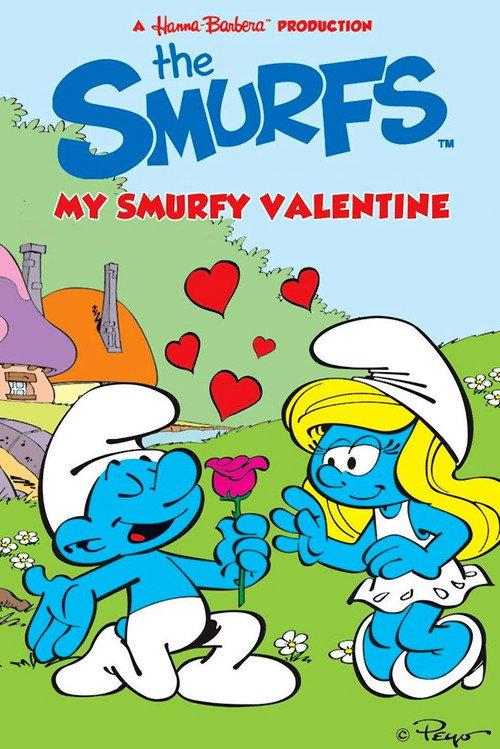 My Smurfy Valentine 1983 official movie poster