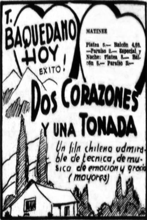 Dos corazones y una tonada 1939 official movie poster