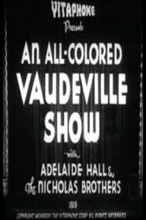 An All-Colored Vaudeville Show 1935 official movie poster