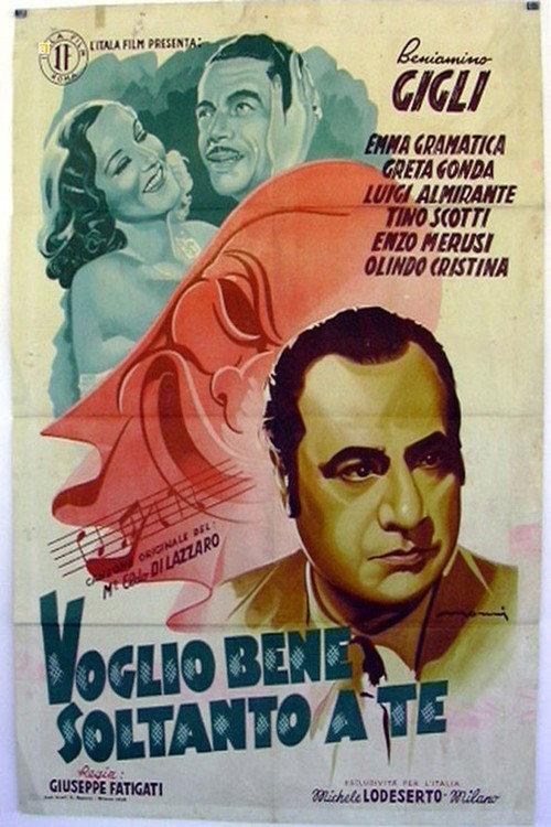Voglio bene soltanto a te! 1946 official movie poster