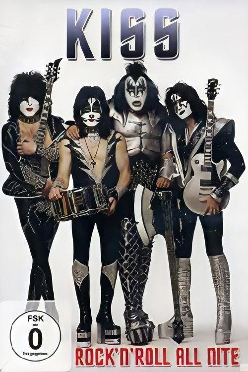 Kiss: Rock and Roll All Nite (Live Version) 1975 official movie poster