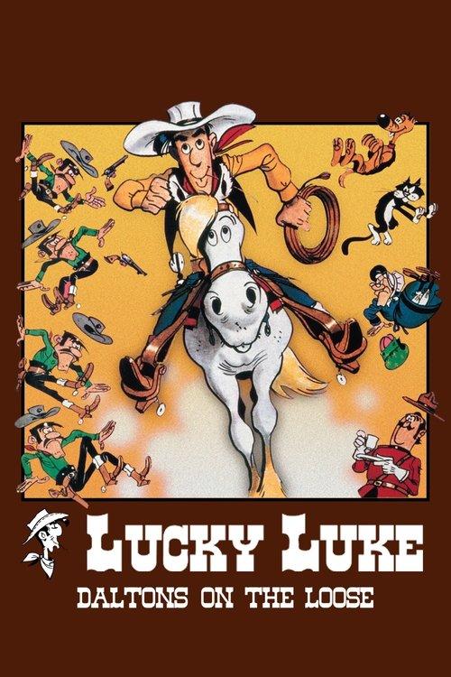 Lucky Luke: Daltons on the Loose 1983 official movie poster