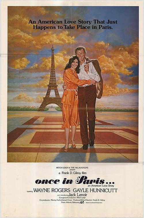 Once in Paris... 1978 official movie poster