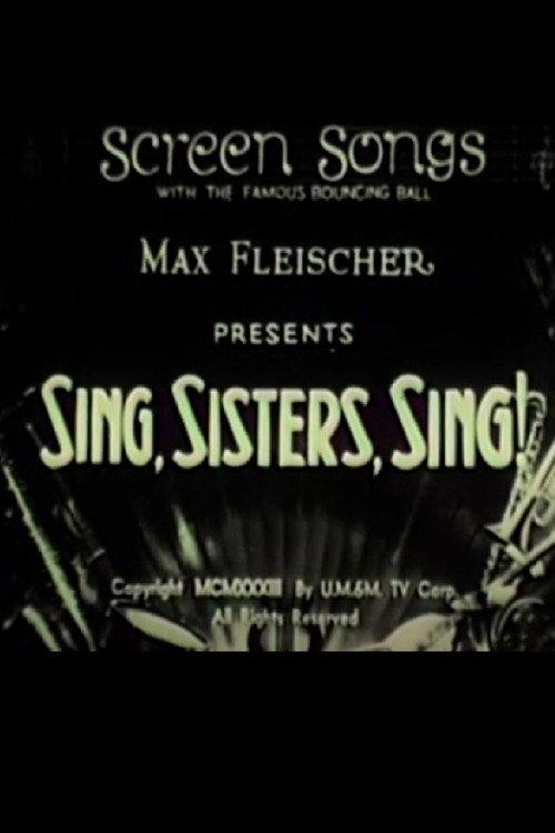 Sing, Sisters, Sing! 1933 official movie poster